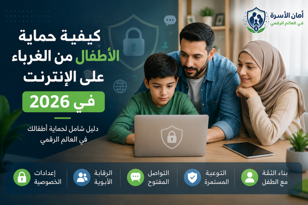 حماية الأطفال من الغرباء على الأنترنت