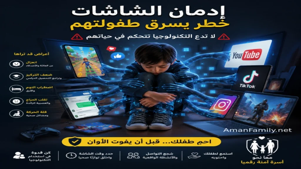 حماية الأطفال من مخاطر ألعاب الفيديو